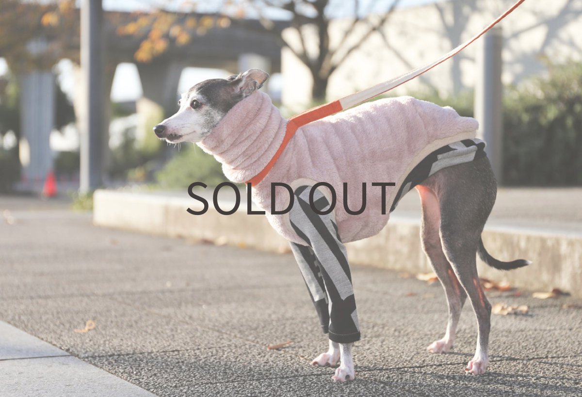 画像5: ふわふわボリュームの両面ファーフリース（ライラックミスト） (5)