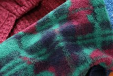 画像9: ワッフルニット+パイル起毛パンツ（ルビーレッド） (9)