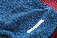 画像7: ワッフルニット+パイル起毛パンツ（アズール） (7)