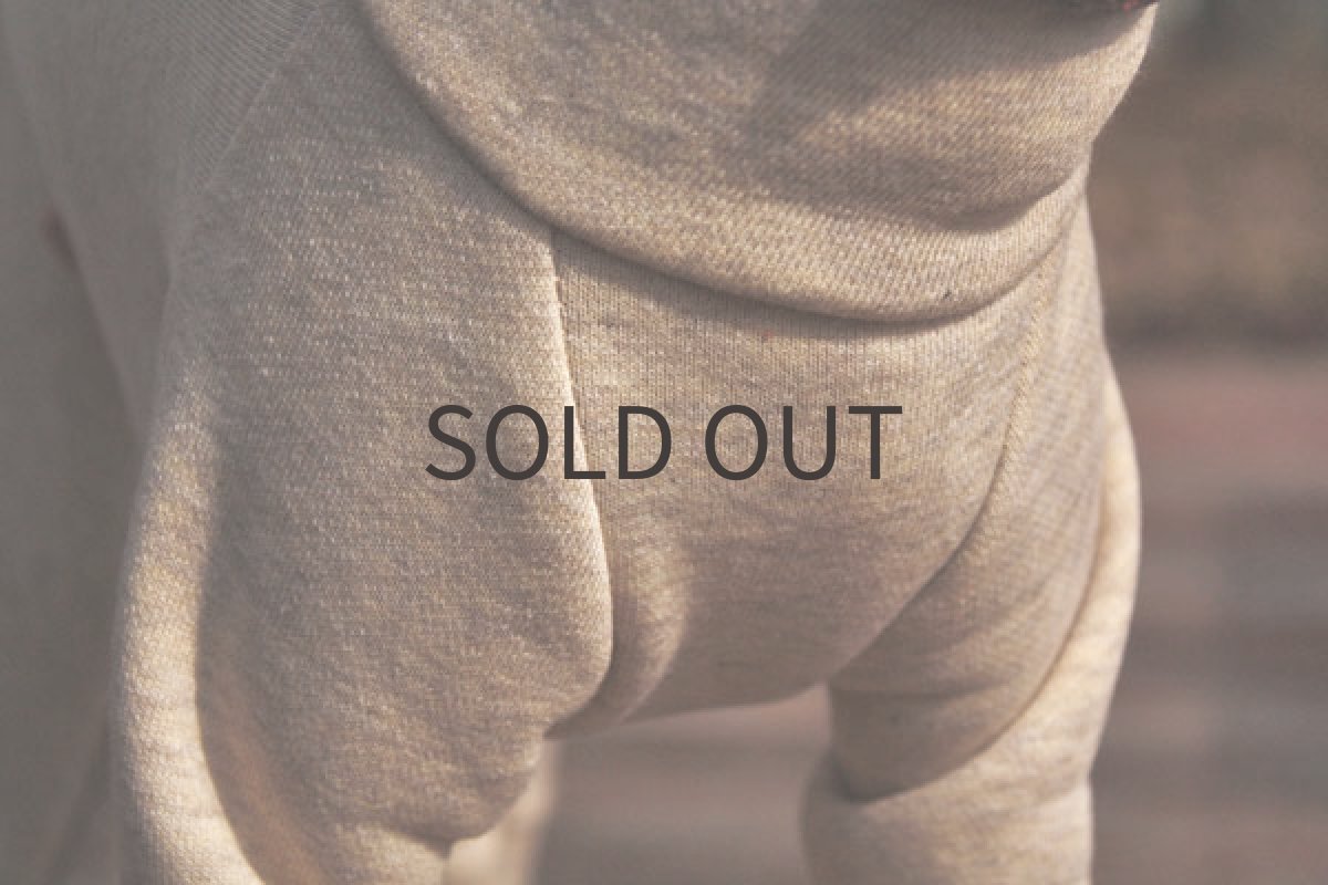 画像5: 裏起毛トレーナー(杢調オートミール) (5)